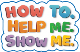 Logo: How To. Help Me. Show Me.